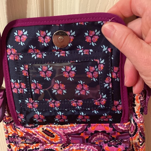 Vera Bradley "Tamer in Dream Tapestry" Mini Hipster Crossbody - Picture 3 of 7